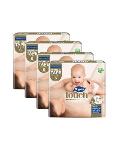 Drypers Touch S 70s x 4 packs (3 - 7kg) 280pcs/box