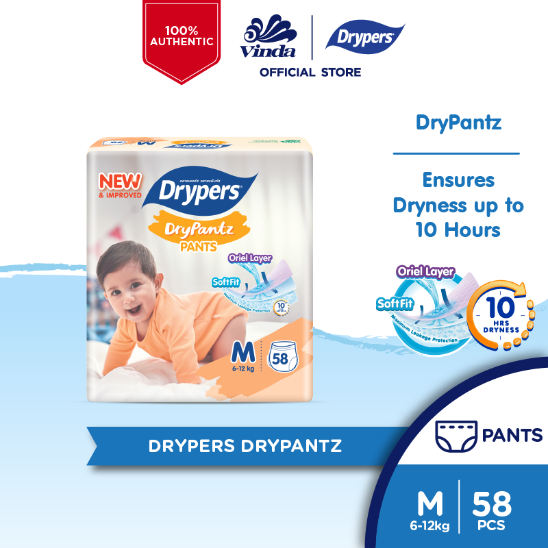 Drypers Drypantz M (58s)