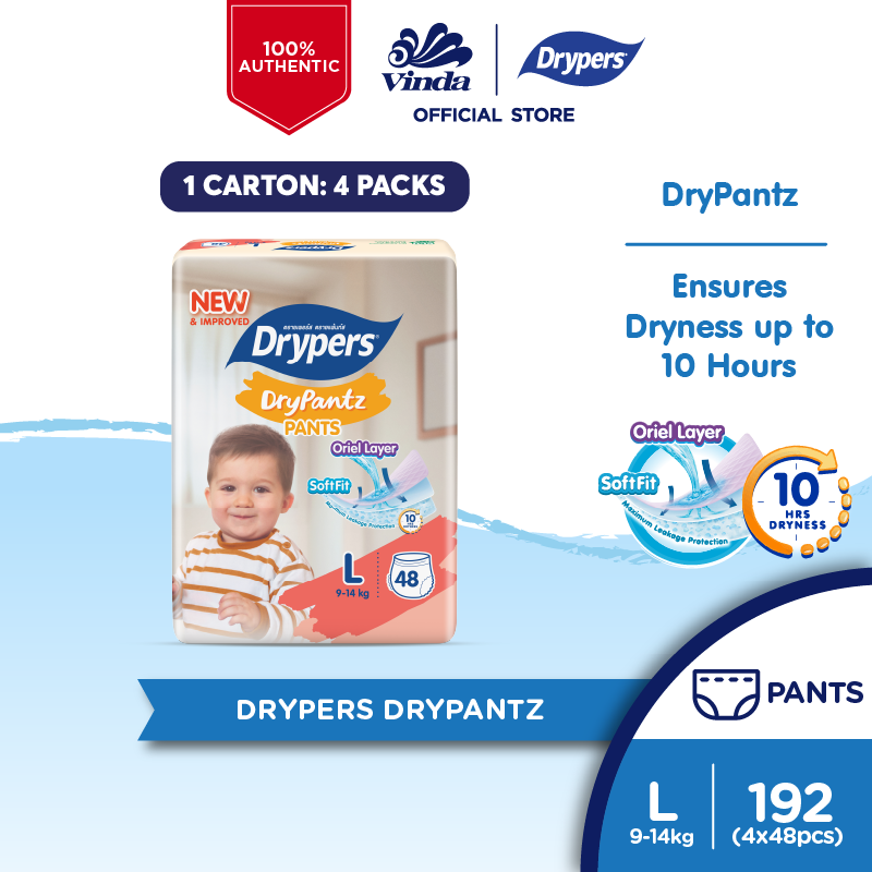 Drypers Drypantz L (4x48s)