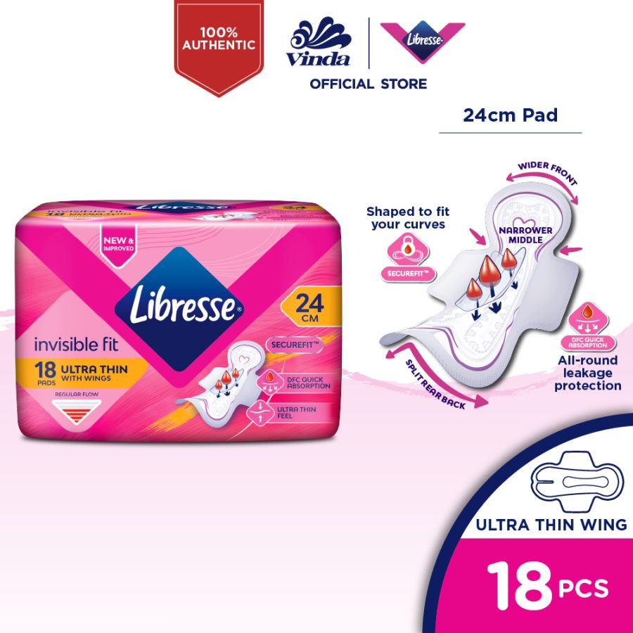 Libresse Ultra Thin Wing 24cm 18s