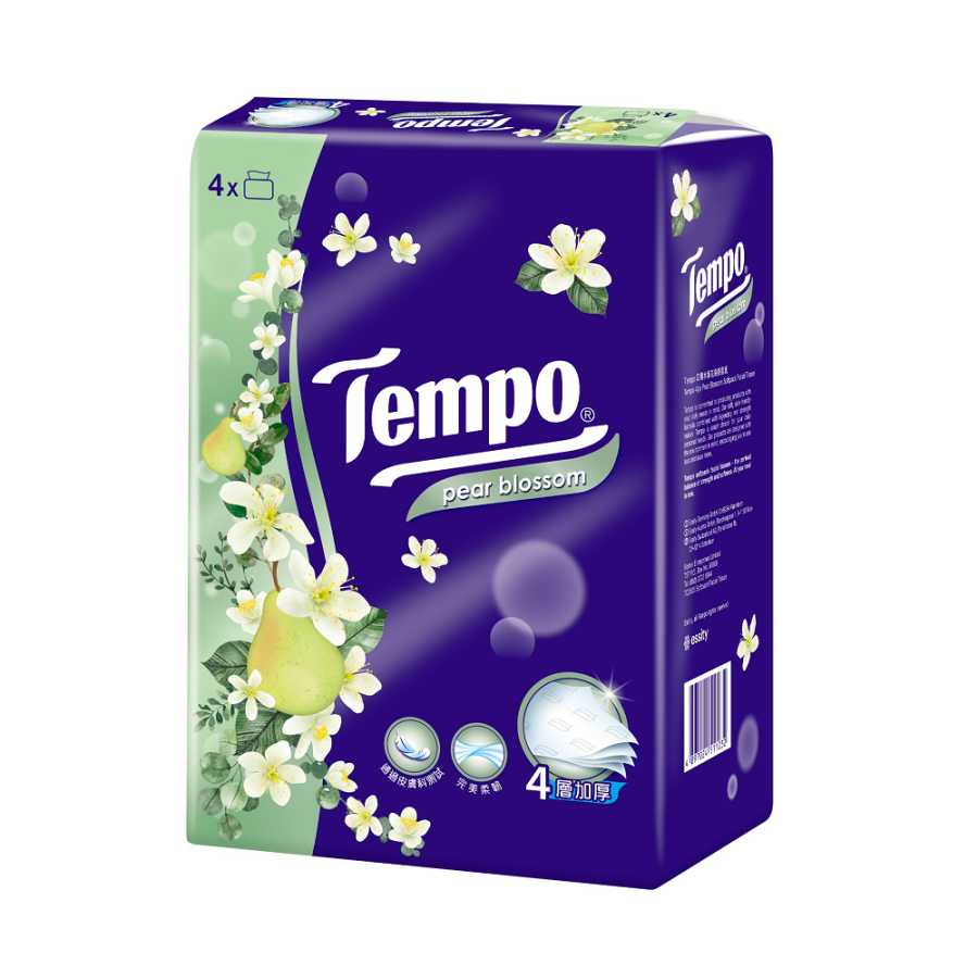 [NOT FOR SALE] Tempo 4PLY SoftPack Pear Blossom (4x90s)