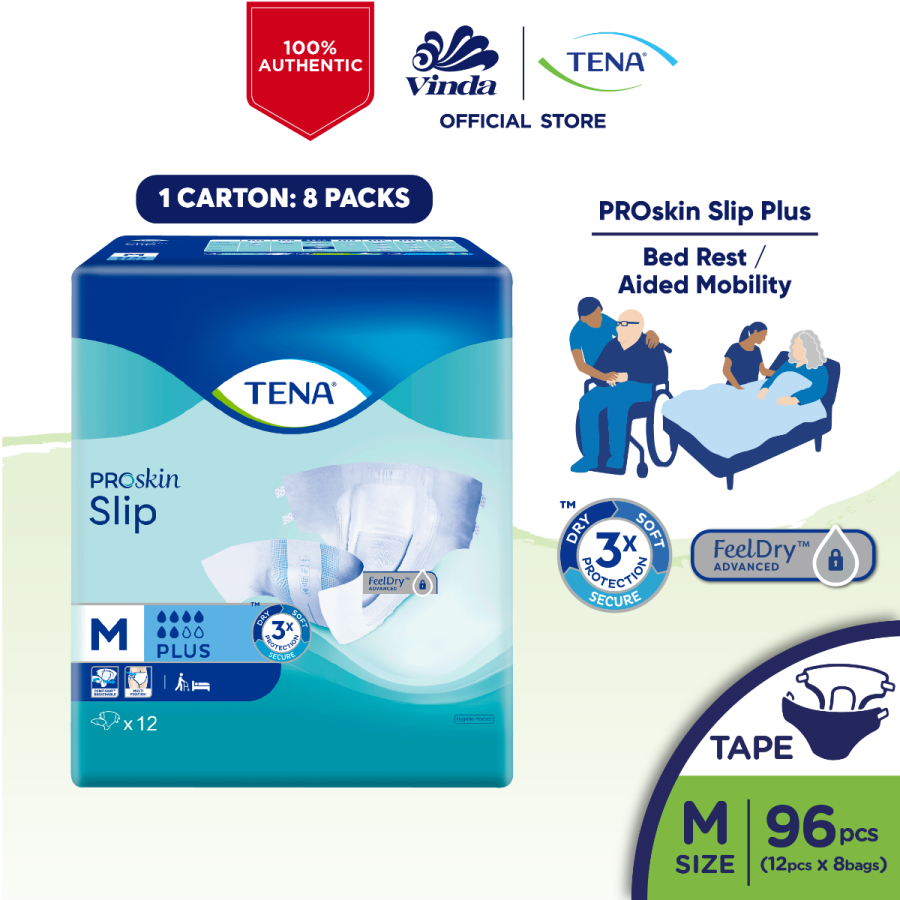 TENA PROskin Slip Plus M (8x12s)