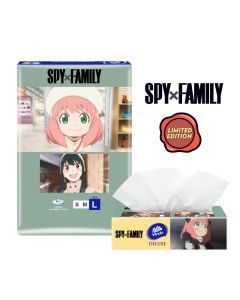 Vinda Deluxe 3PLY Facial Tissue Soft Pack (4x110s) Spy X Family Limited Edition