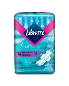 Libresse Green Tea Maxi Night Wing 32cm 12s