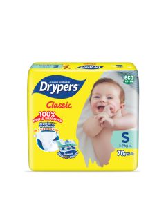 Drypers Classic S  (4x70s)