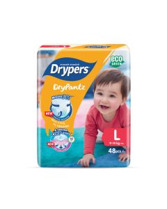 Drypers Drypantz L 48s x 4 packs (192pcs)