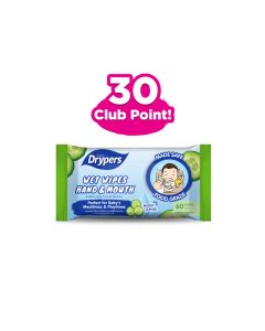 Drypers Baby Wipes H&M 60s
